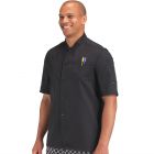 Dennys Chef's Short Sleeve Shirt With Press Studs CLEARANCE