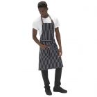 DE110BS Le Chef Prep Butcher Stripe Apron