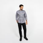 Le Chef Executive Jacket in Black or Grey Long Sleeve