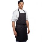 DF76 black bib apron