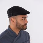 DG132 adjustable stretch flat cap