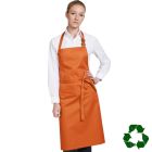 DP200 recycled polyester bib apron