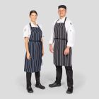 DP 50 butcher stripe bib apron