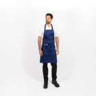 Dennys Bib Apron With Pocket And Adjustable Halter