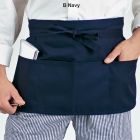 DW22 short waist apron navy