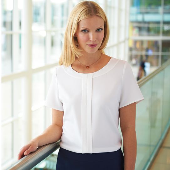 Short sleeve best sale blouse womens