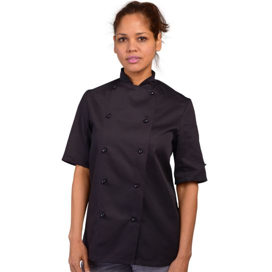 Black chef jacket clearance