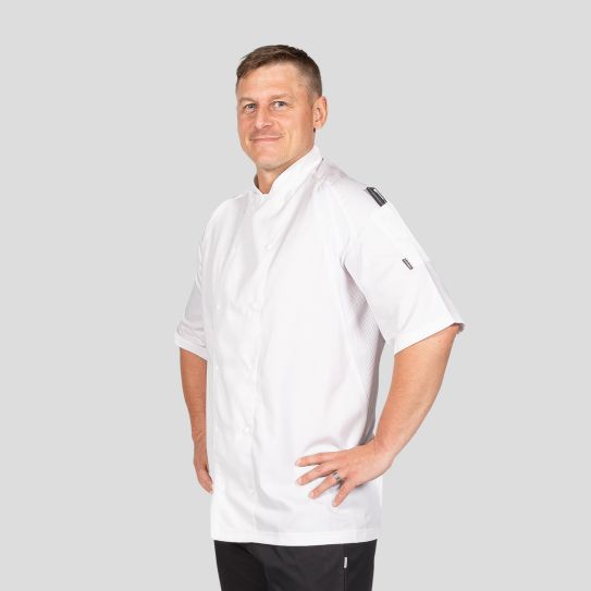 Le Chef cool lite short sleeve lightweight jacket