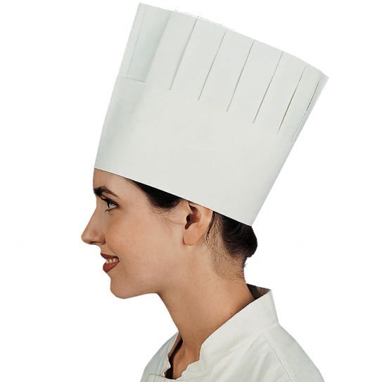 Includes Free Recipe E-Book! Berkshire Kitchens Perfect for Cooking Parties Adjustable White Paper Chef Hats for Kids and Adults 20 Disposable Chefs Hats 