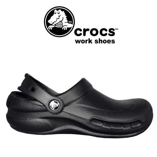 crocs work slip on