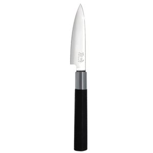 Kai 6710P Wasabi Black Paring Knife, 10 cm