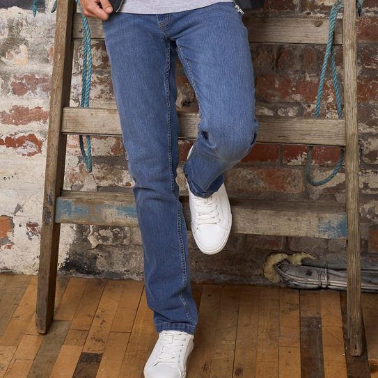 Long length jeans sales mens