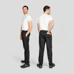 Dennys Unisex Elasticated Chefs Trousers
