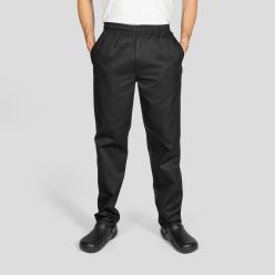 dc18B chef pant trouser black