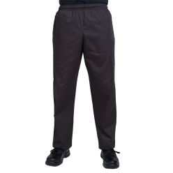 Dennys Budget Black Chef Trousers