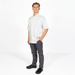 ADC Asymmetric Short Sleeve Chef Jacket with StayCool