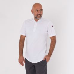 DF130 white pique shirt
