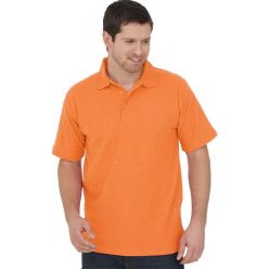 DH02 uneek polo shirt in orange