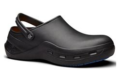 Black Work Clog with Safety Toe Cap