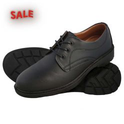 Comfort Grip Black, Executive Non-Slip Shoes