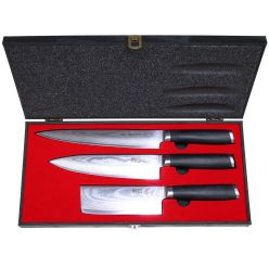 Rikou Smooth Set of 3 Knives