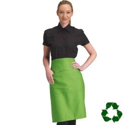 DP110 recycled polyester waist apron with pocket