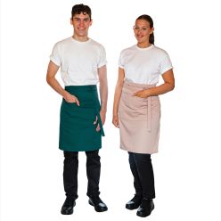 Dennys Colour Waist Apron with pocket