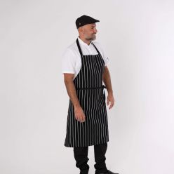 Dennys Stripe Apron No Adjustable Halter 