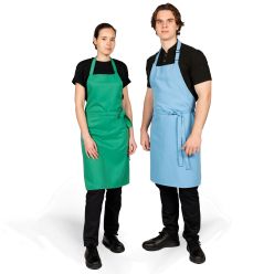 Dennys Recycled Bib Aprons - Huge Range of Colours