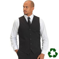 Joseph Alan Unisex Black Waistcoat