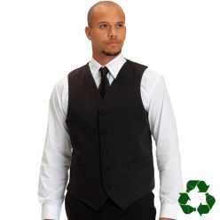 Joseph Alan Unisex Plain Waistcoat with Changeable Buttons