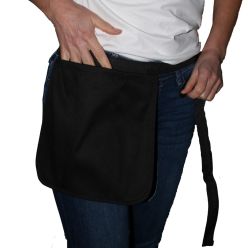 DW100 Money pouch waist apron black