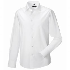 Russell Men's Long Sleeve Easy Care Fitted Shirt