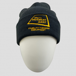 Only A Pavement Away Embroidered Beanie