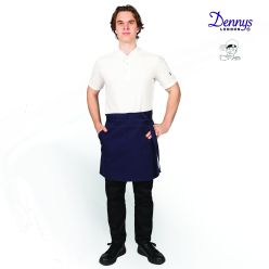 Waist Apron, Cotton, Casual, Self Ties