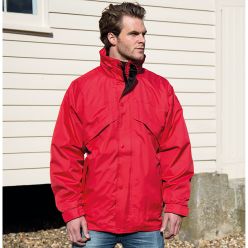 Result 3-in-1 Zip and Clip Men's Jacket