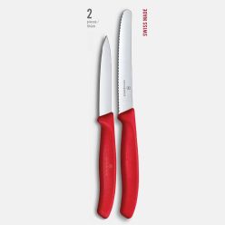 Victorinox Red Paring Knife Set, 2PCS