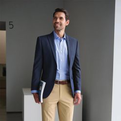 5427 BT William Tailored Fit Jacket Denim