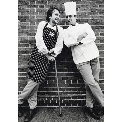 Chef Alistair Little and Chef Clive Fretwell