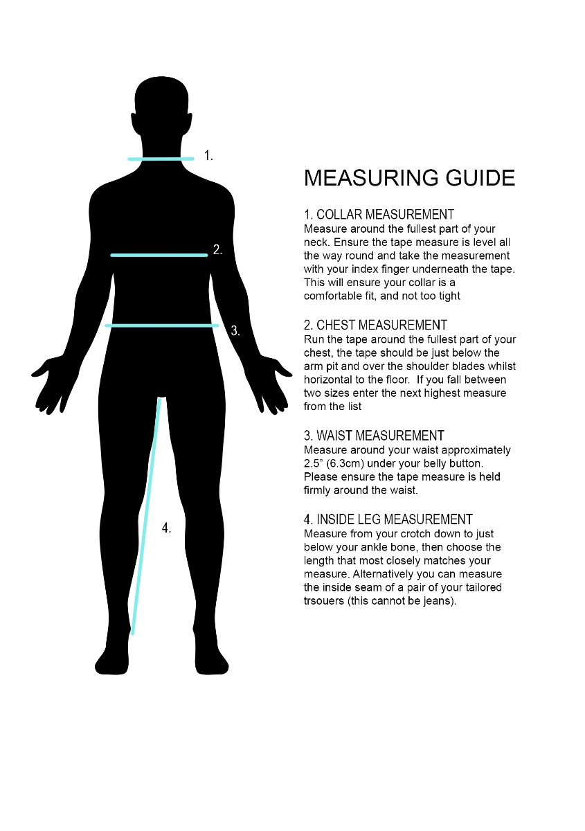 Dennys Brands Size Guides