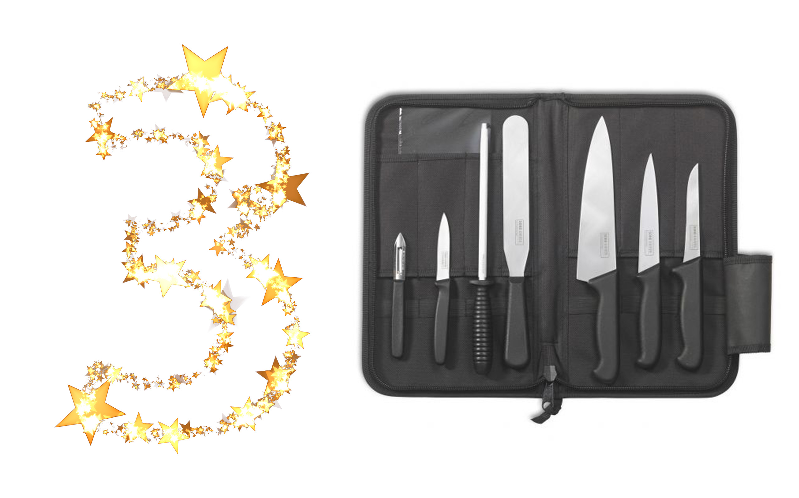 DM99P Soho Knives 8 piece knife set