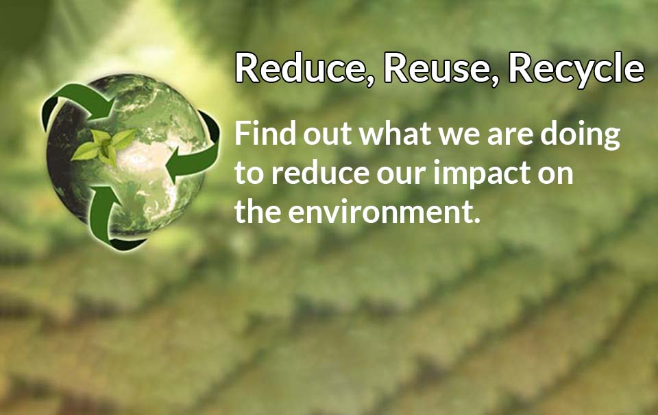 Reduce reuse recycle mobile banner
