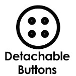 Detachable buttons